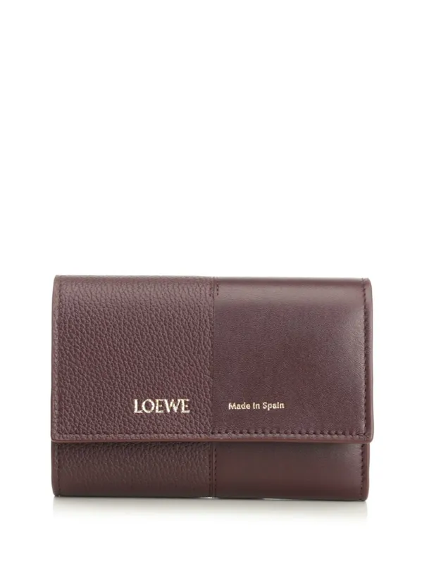 Duet Wallets Bordeaux made by Loewe
