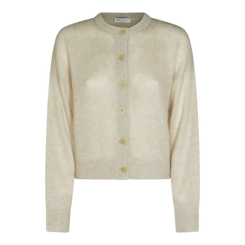 Sweaters Avorio made by Brunello Cucinelli
