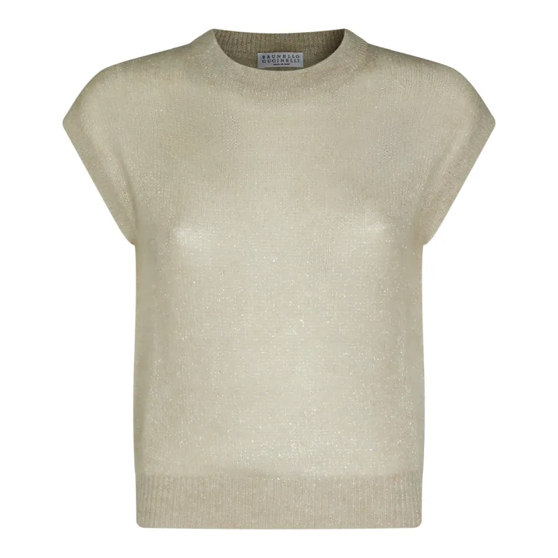 Sweaters Avorio made by Brunello Cucinelli