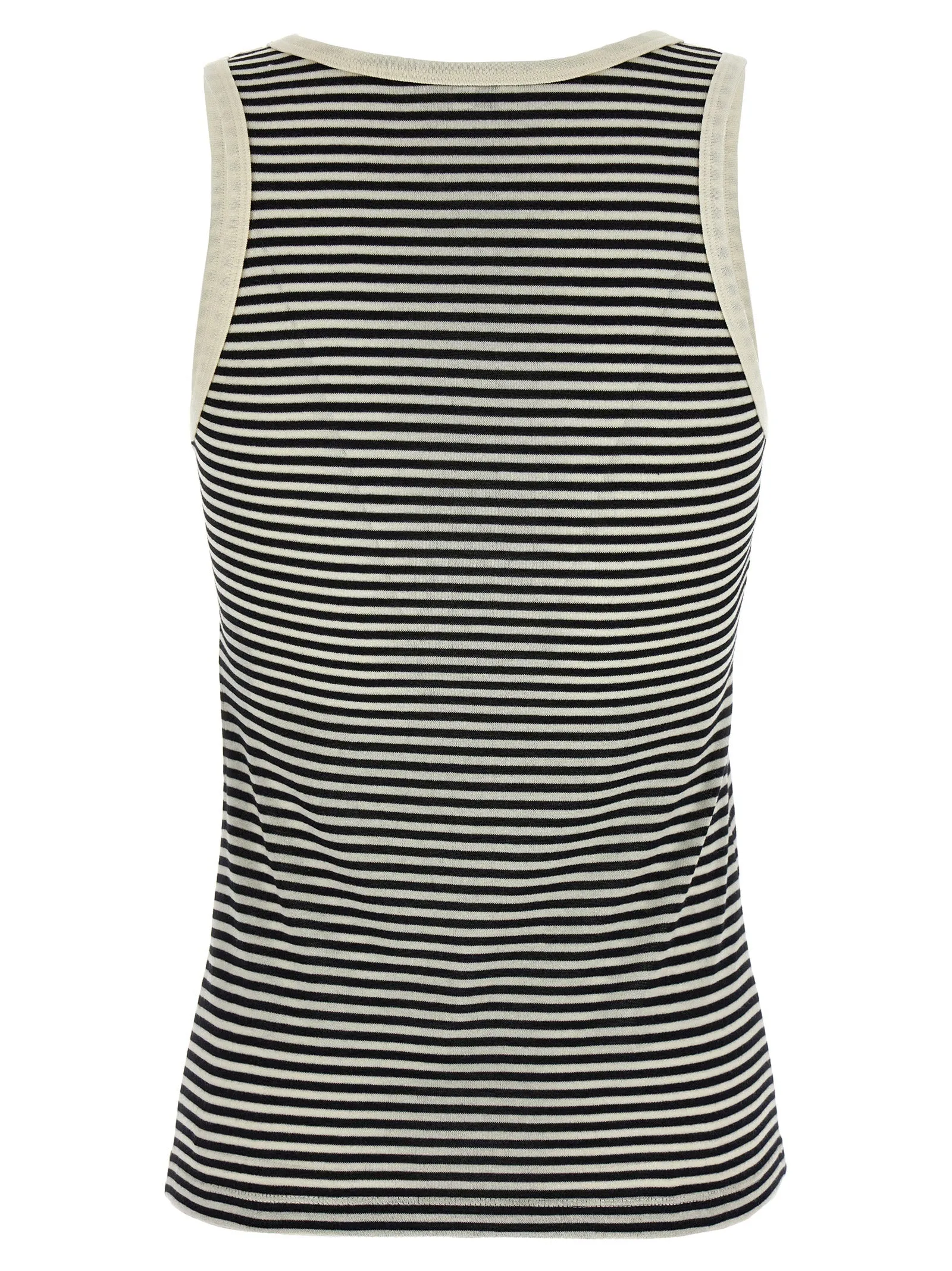 Cassandra Tank Top Tops White/Black sold by Wanan Luxury product image thumbnail 2