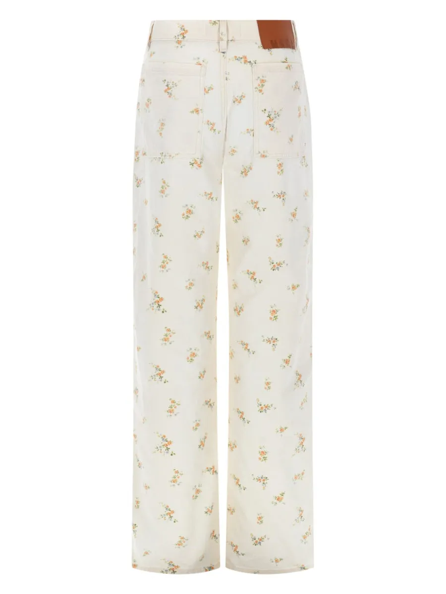 Pantalone Con Motivo Floreale sold by Wanan Luxury product image thumbnail 2