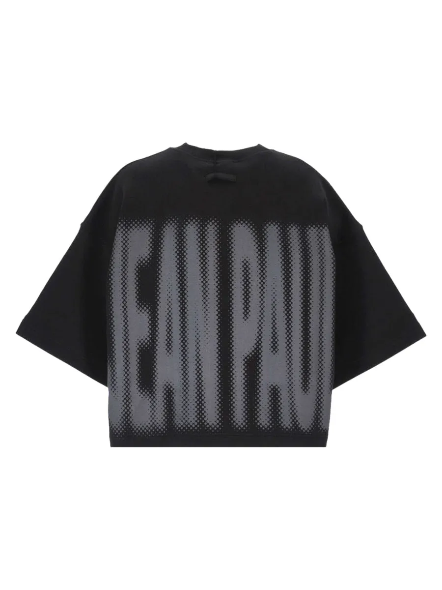 T-Shirt Cropped Con Logo sold by Wanan Luxury product image thumbnail 2