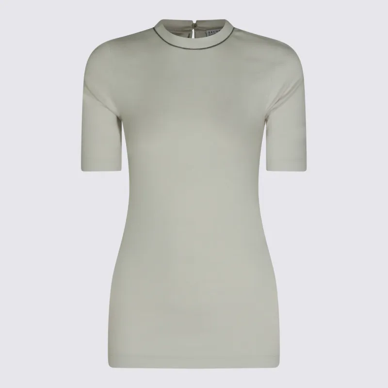 Sweaters White Snad made by Brunello Cucinelli