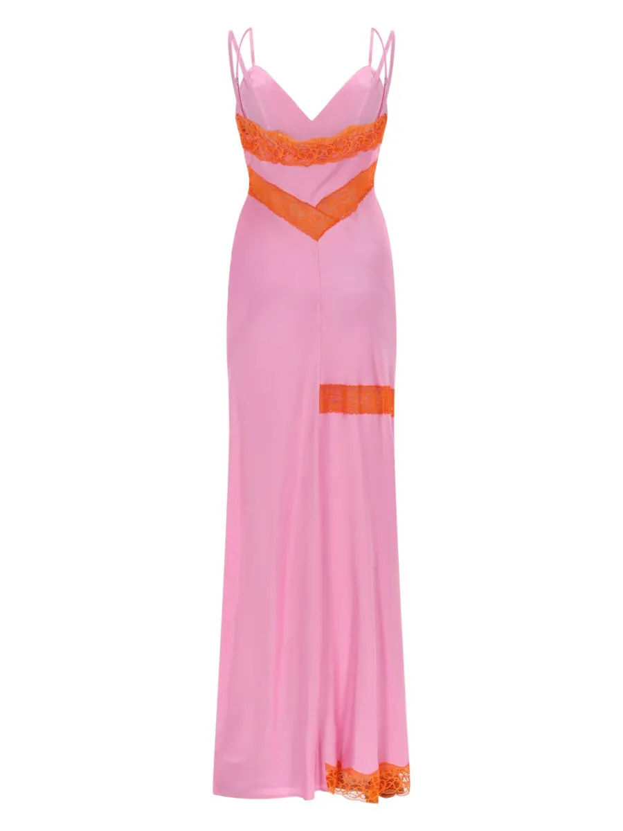 Abito Con Dettagli In Pizzo sold by Wanan Luxury product image thumbnail 2