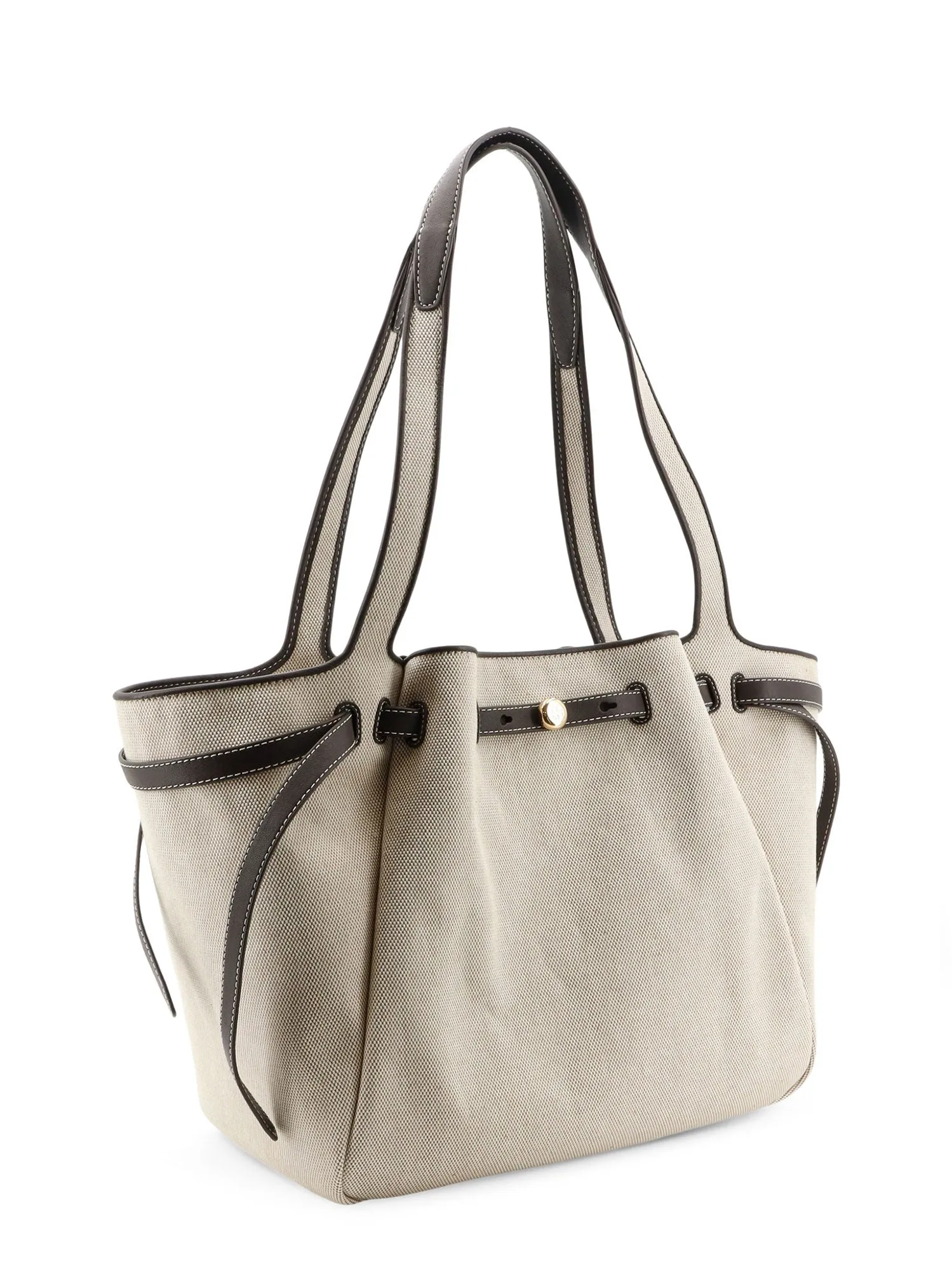 Romy Canvas Tote Bag sold by Wanan Luxury product image thumbnail 3