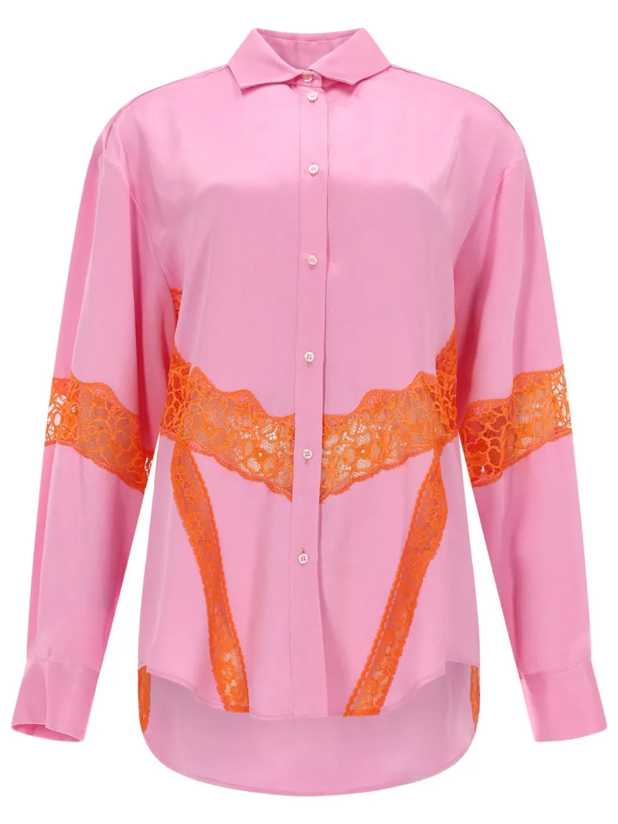 Camicia Con Inserti In Pizzo sold by Wanan Luxury