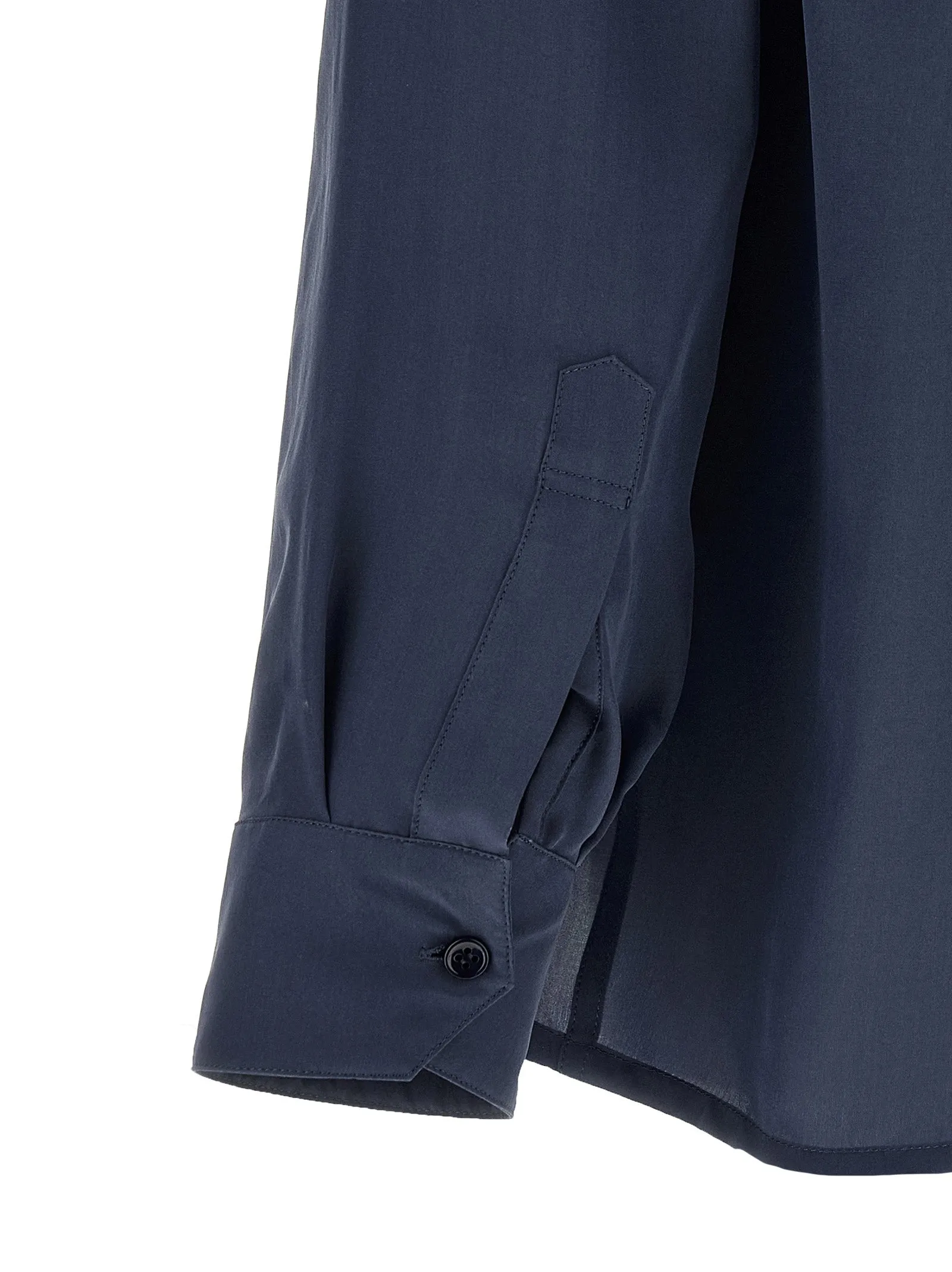 Viscose And Silk Shirt Shirt And Blouse Blue sold by Wanan Luxury product image thumbnail 4
