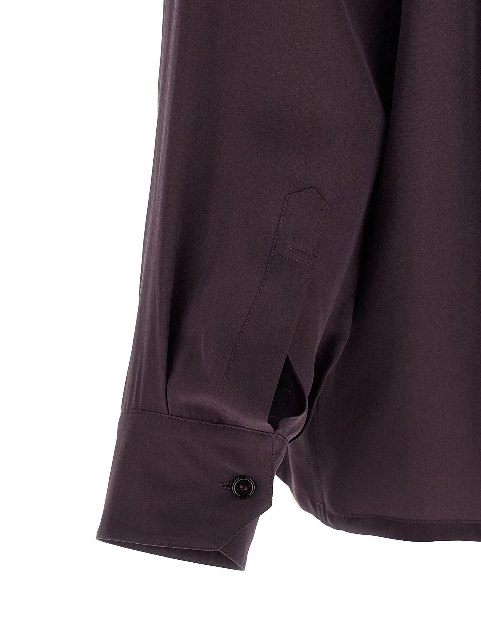 Viscose And Silk Shirt Shirt And Blouse Purple sold by Wanan Luxury product image thumbnail 4