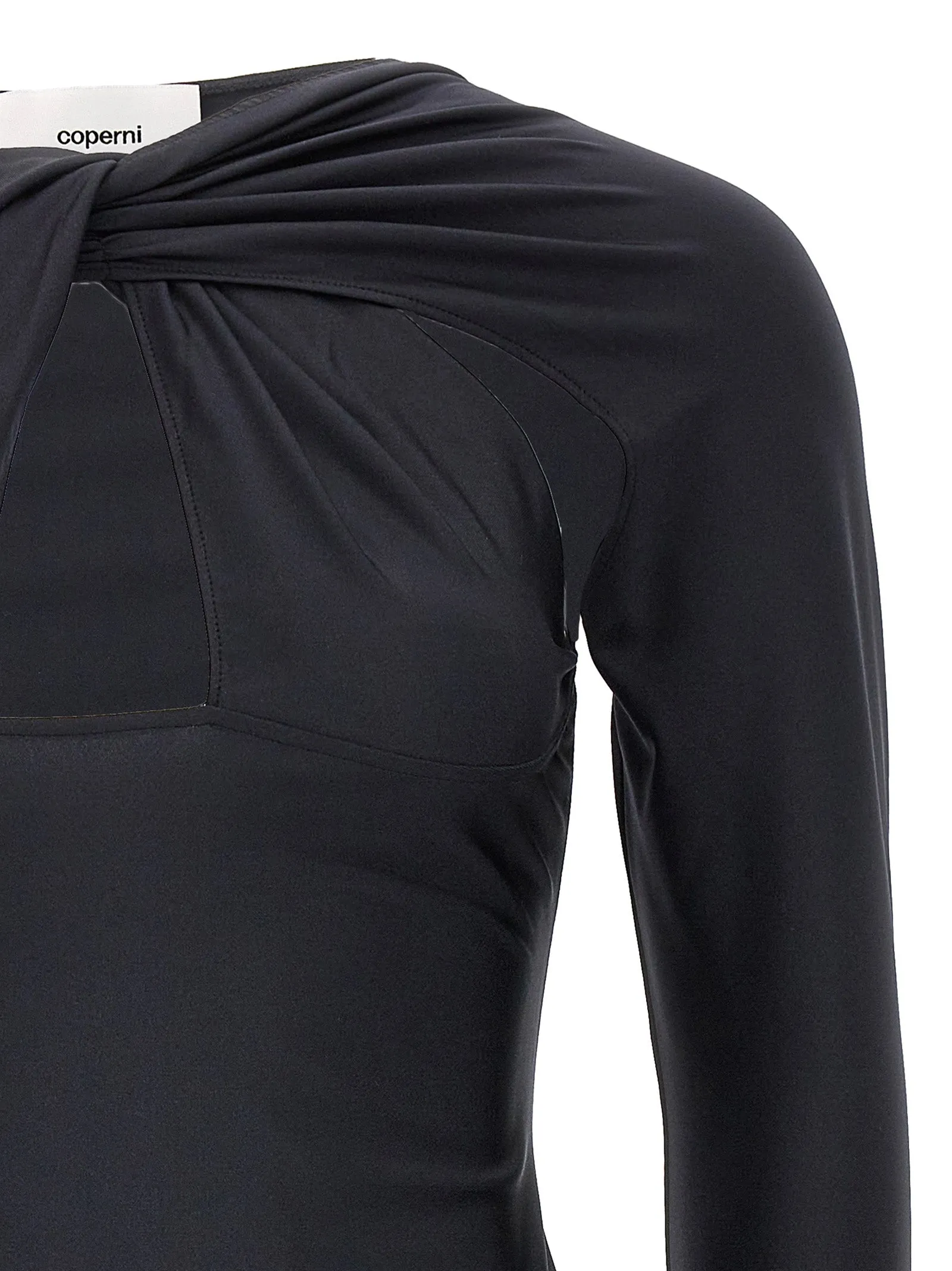 Twisted Cut-Out Dresses Black sold by Wanan Luxury product image thumbnail 3