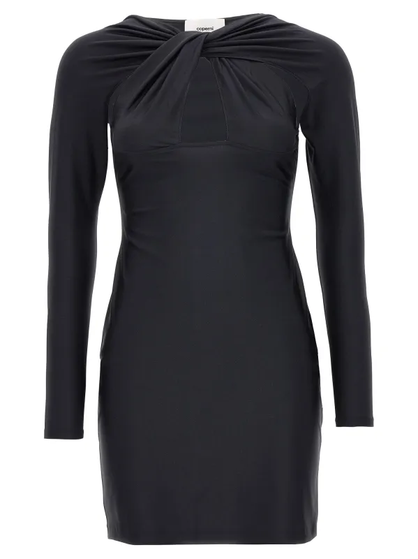 Twisted Cut-Out Dresses Black made by Coperni Paris