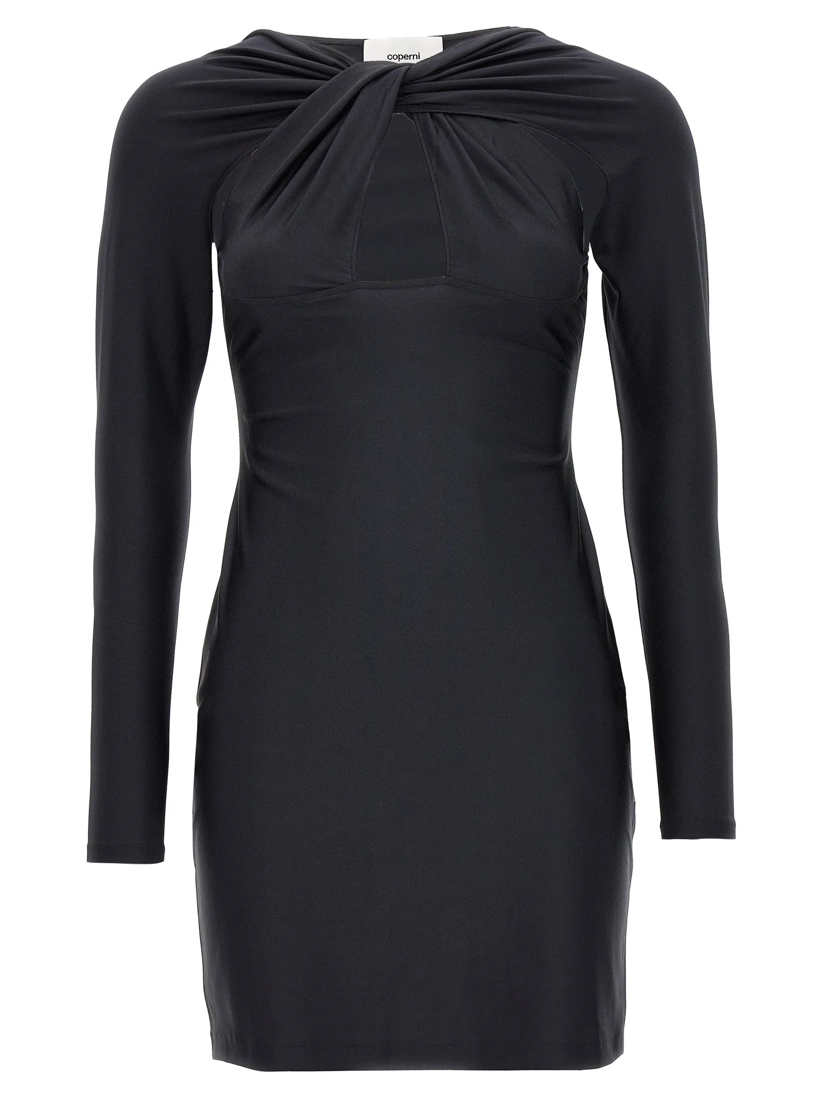 Twisted Cut-Out Dresses Black sold by Wanan Luxury