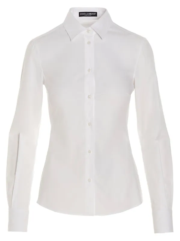 Essential Shirt And Blouse White made by Dolce & Gabanna
