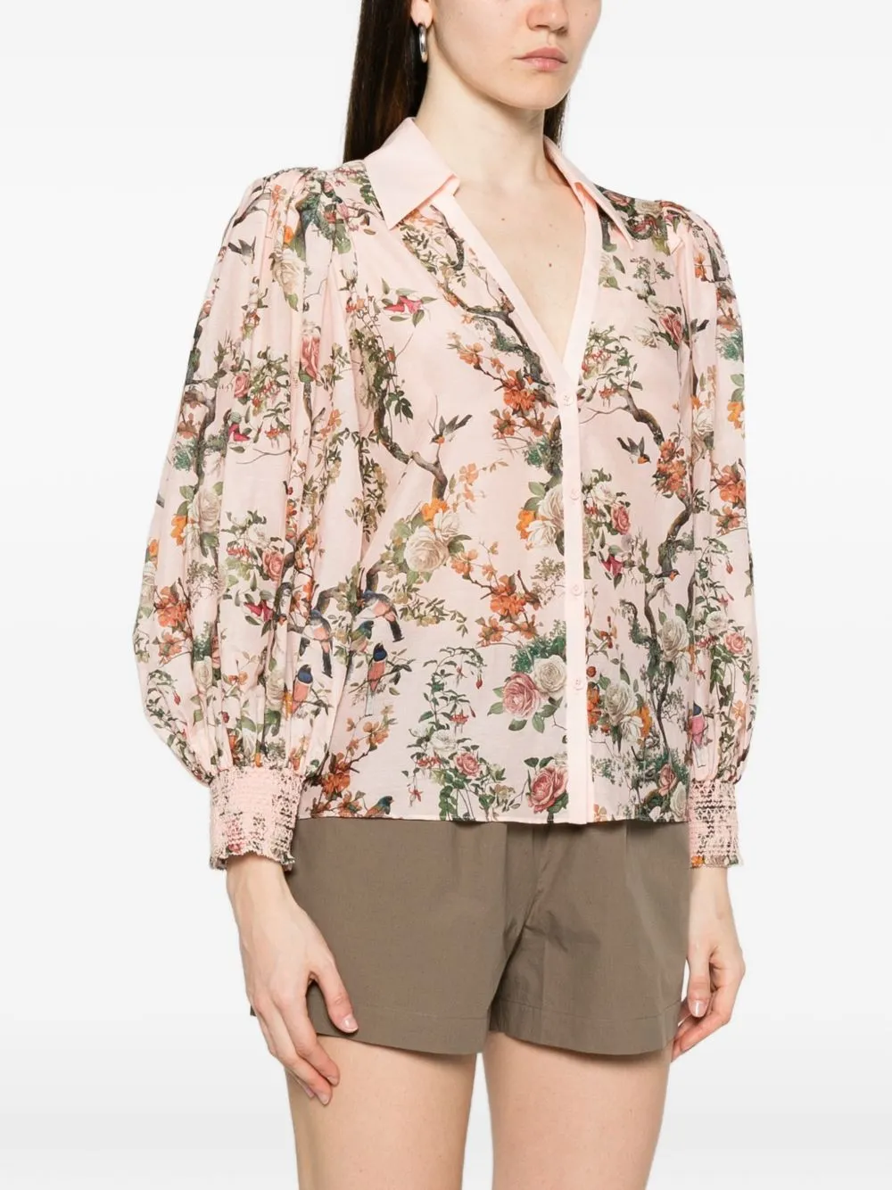 Charis Printed Blouse sold by Wanan Luxury product image thumbnail 4