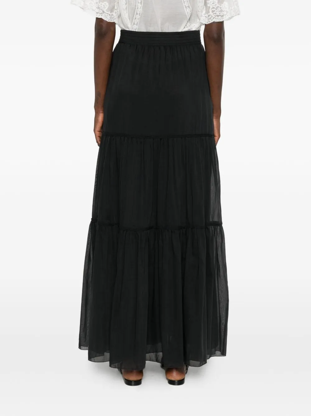 Cotton Long Skirt sold by Wanan Luxury product image thumbnail 4