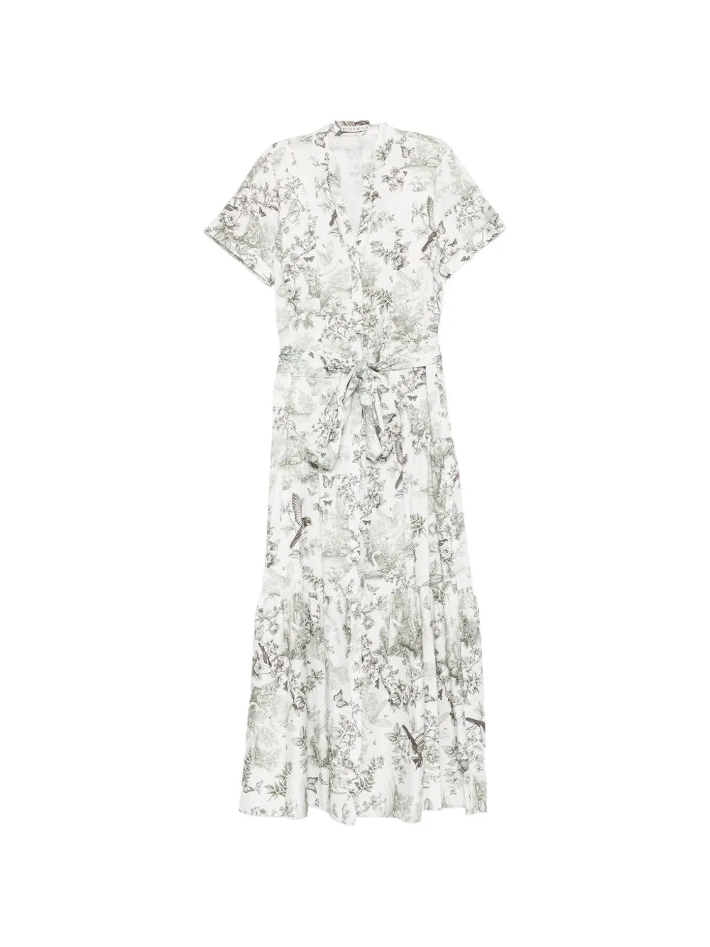 Printed Cotton Midi Dress sold by Wanan Luxury