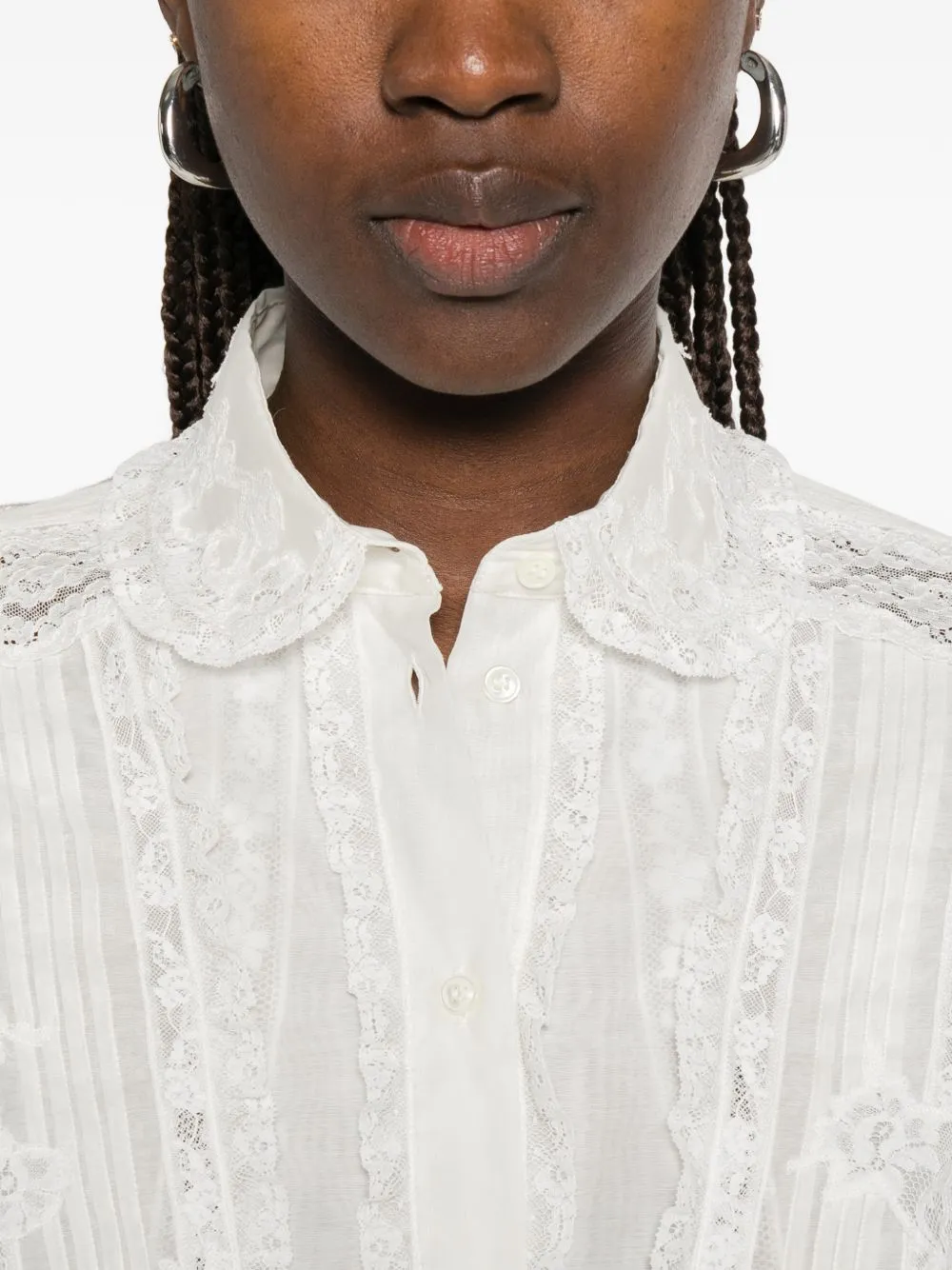 Cotton And Silk Embroidered Shirt sold by Wanan Luxury product image thumbnail 2