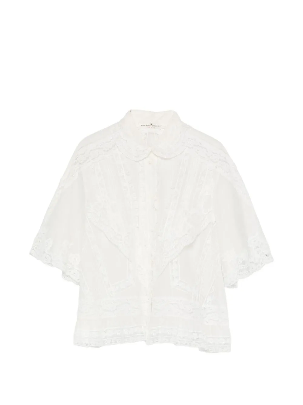 Cotton And Silk Embroidered Shirt sold by Wanan Luxury