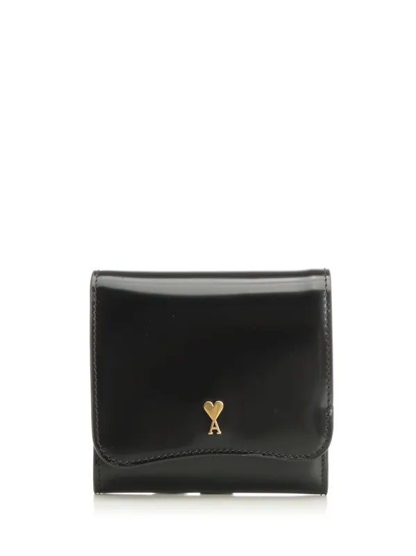 Compact Wallet Wallets Black made by Ami