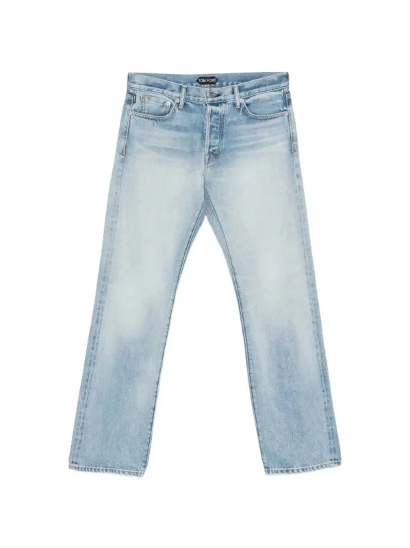 Faded Straight Jeans made by Tom Ford