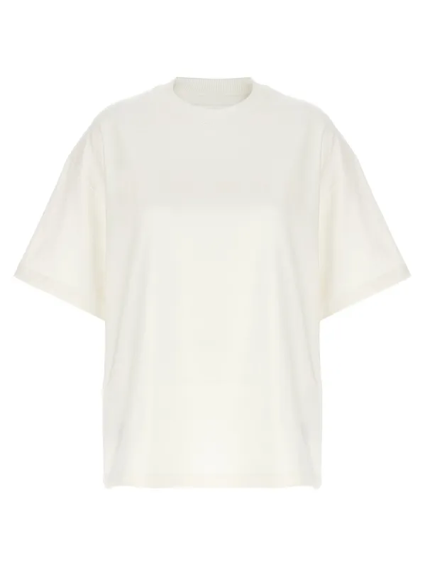 Logo Print T-Shirt White made by Jil Sander