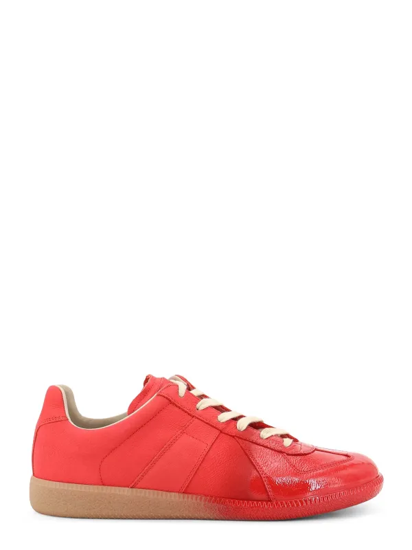 Replica Leather Sneakers made by Maison Margiela