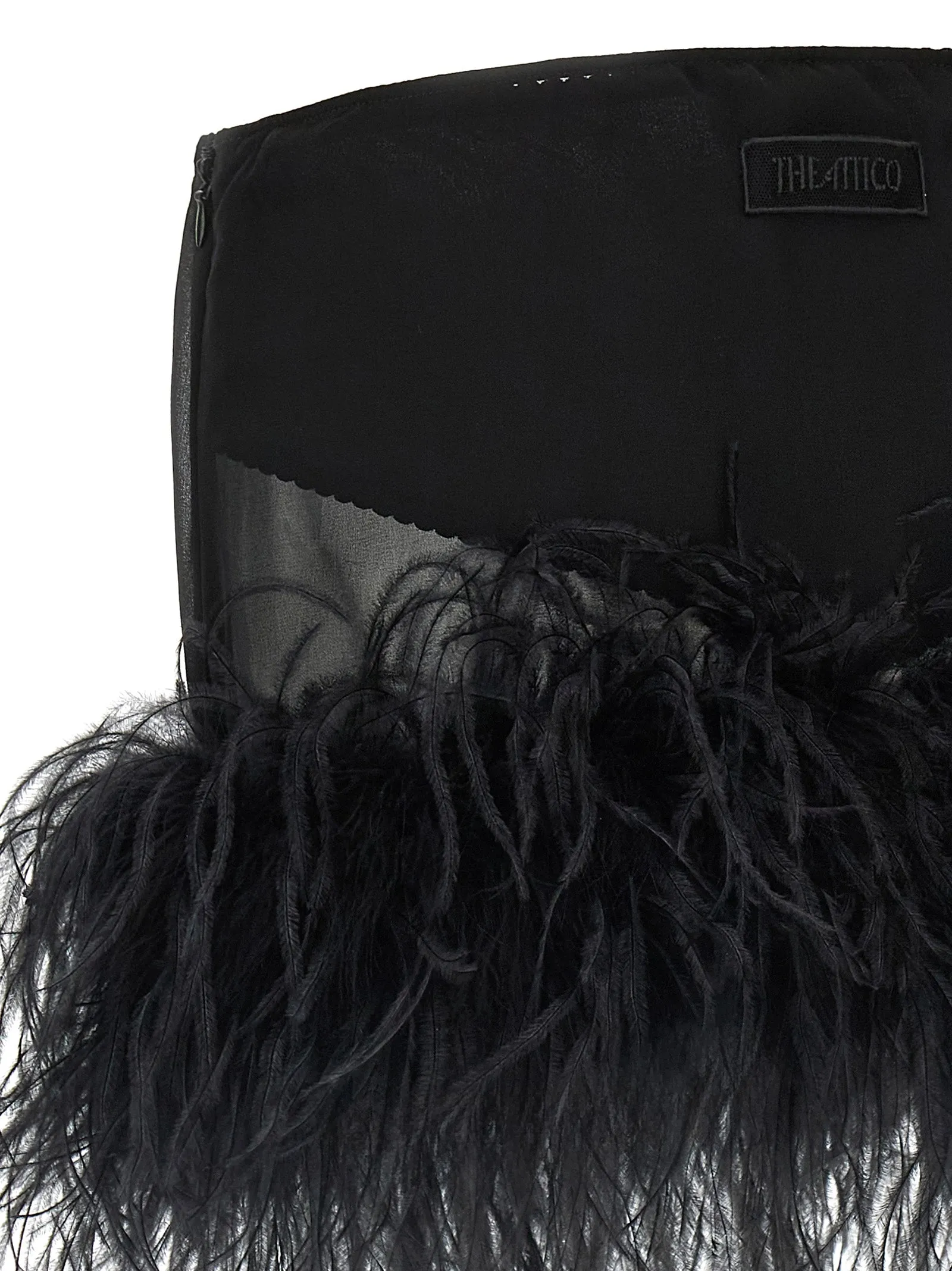 Feather Skirt Skirts Black sold by Wanan Luxury product image thumbnail 4