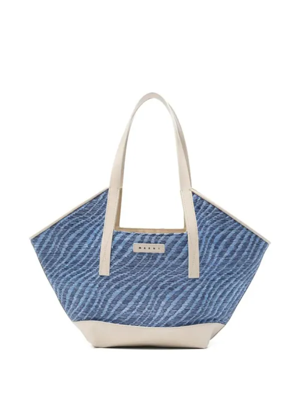 Woven Shoulder Bag made by Marni