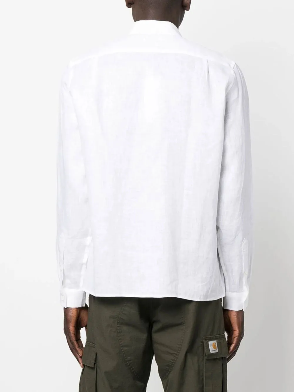 Regular-Fit Linen Shirt sold by Wanan Luxury product image thumbnail 4