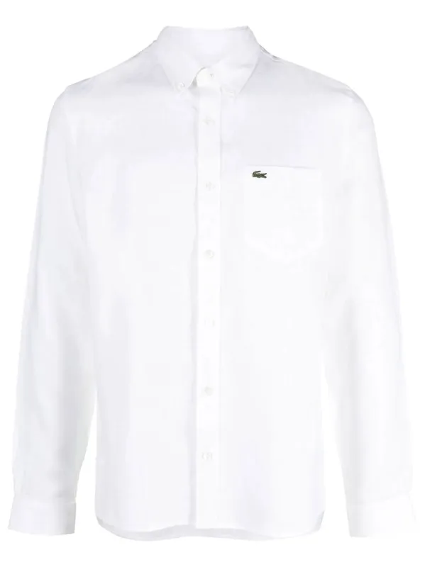 Regular-Fit Linen Shirt made by Lacoste