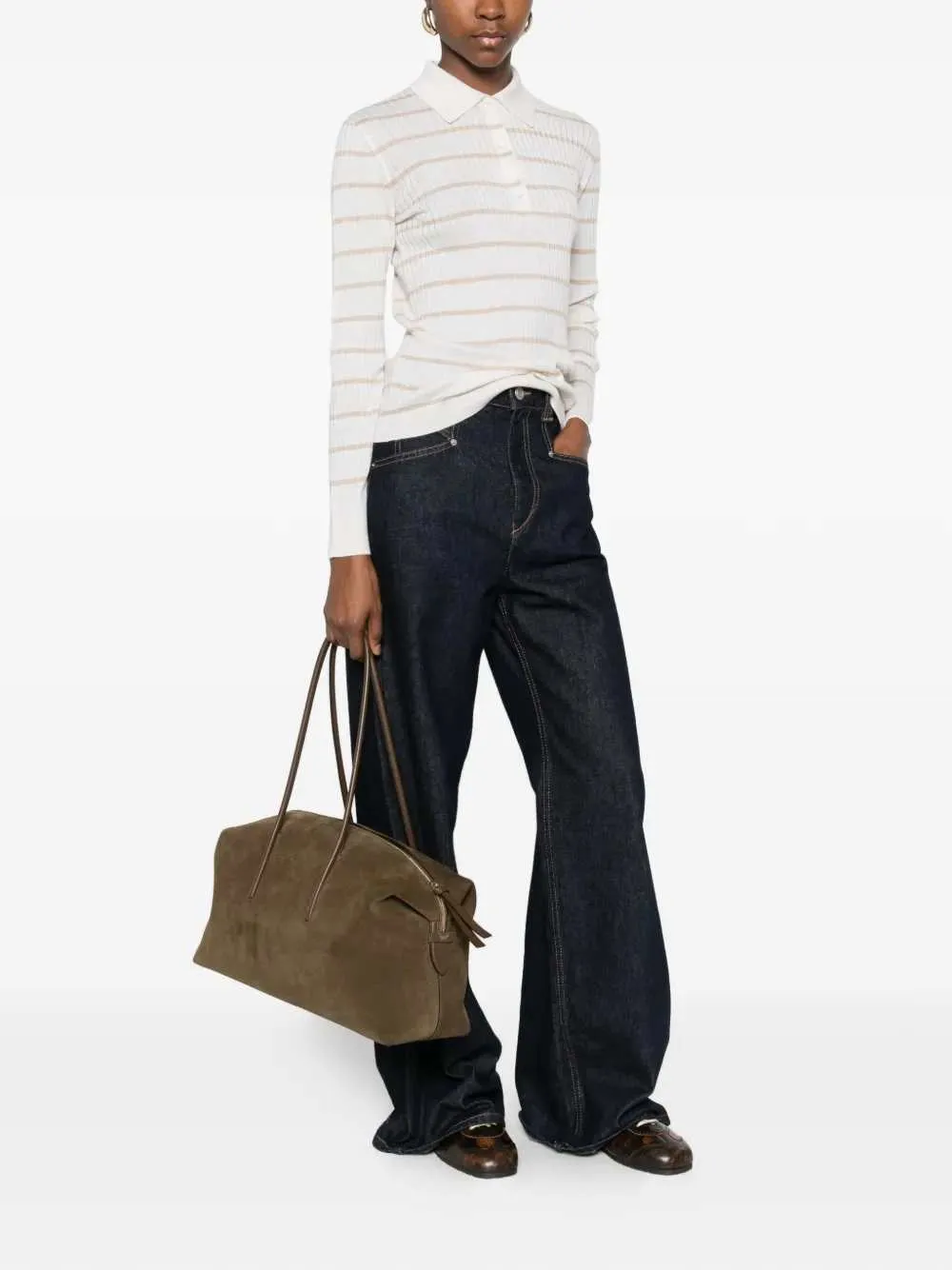 Striped Polo sold by Wanan Luxury product image thumbnail 2