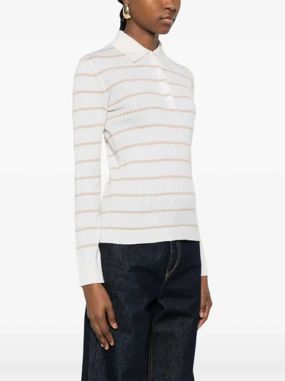 Striped Polo sold by Wanan Luxury product image thumbnail 3