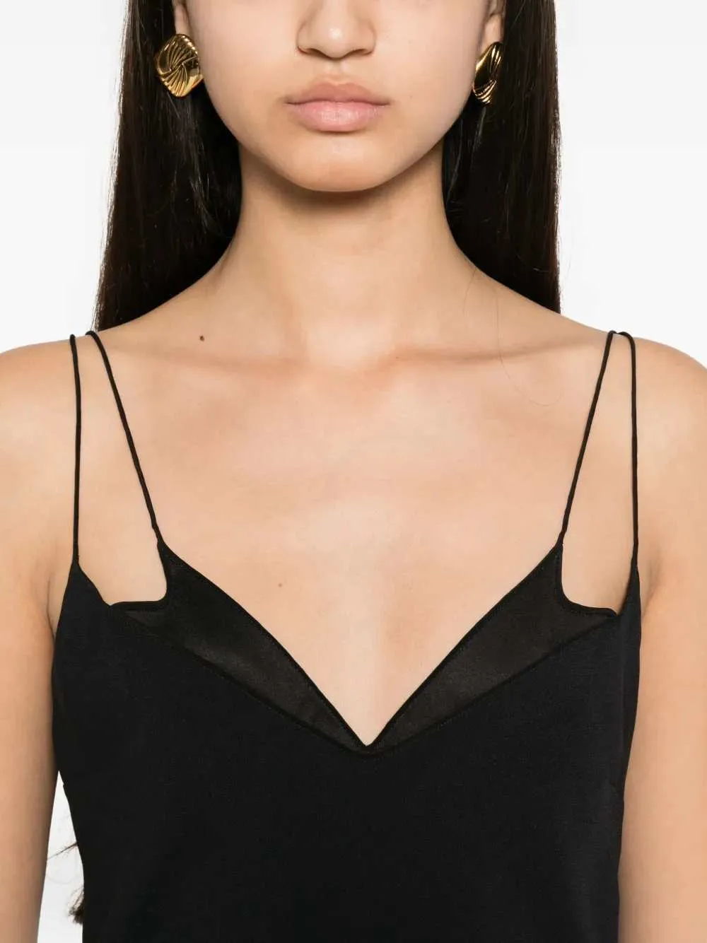 Bias-Cut Dress With Double Straps sold by Wanan Luxury product image thumbnail 5