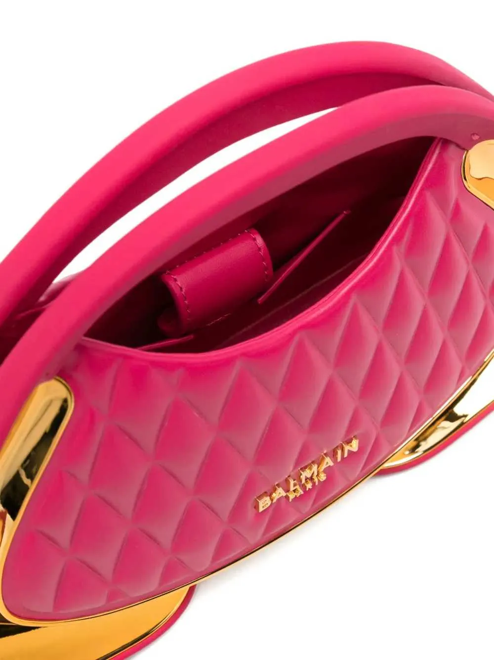 Quilted Clutch With Metallic Trim sold by Wanan Luxury product image thumbnail 4