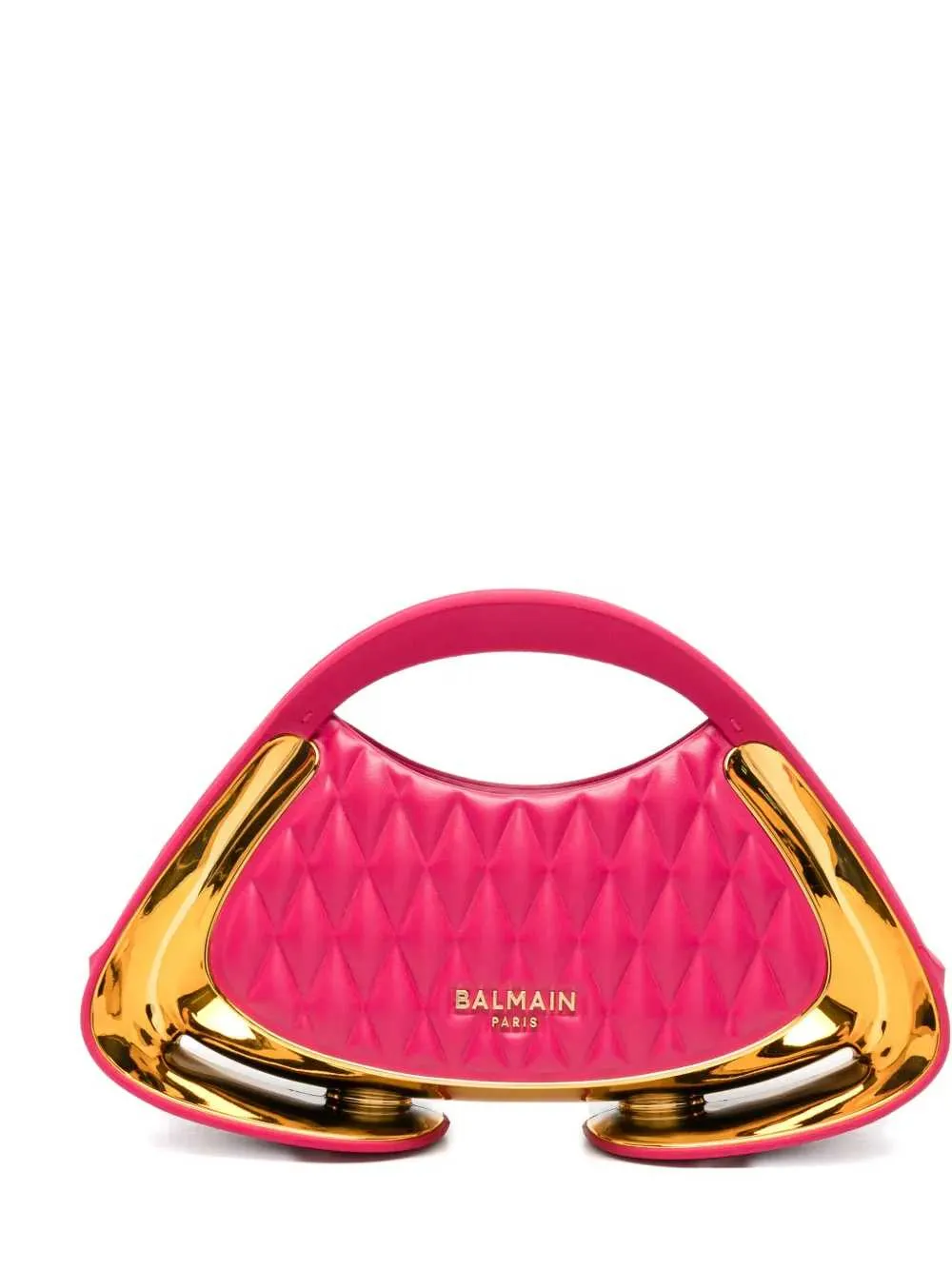 Quilted Clutch With Metallic Trim sold by Wanan Luxury