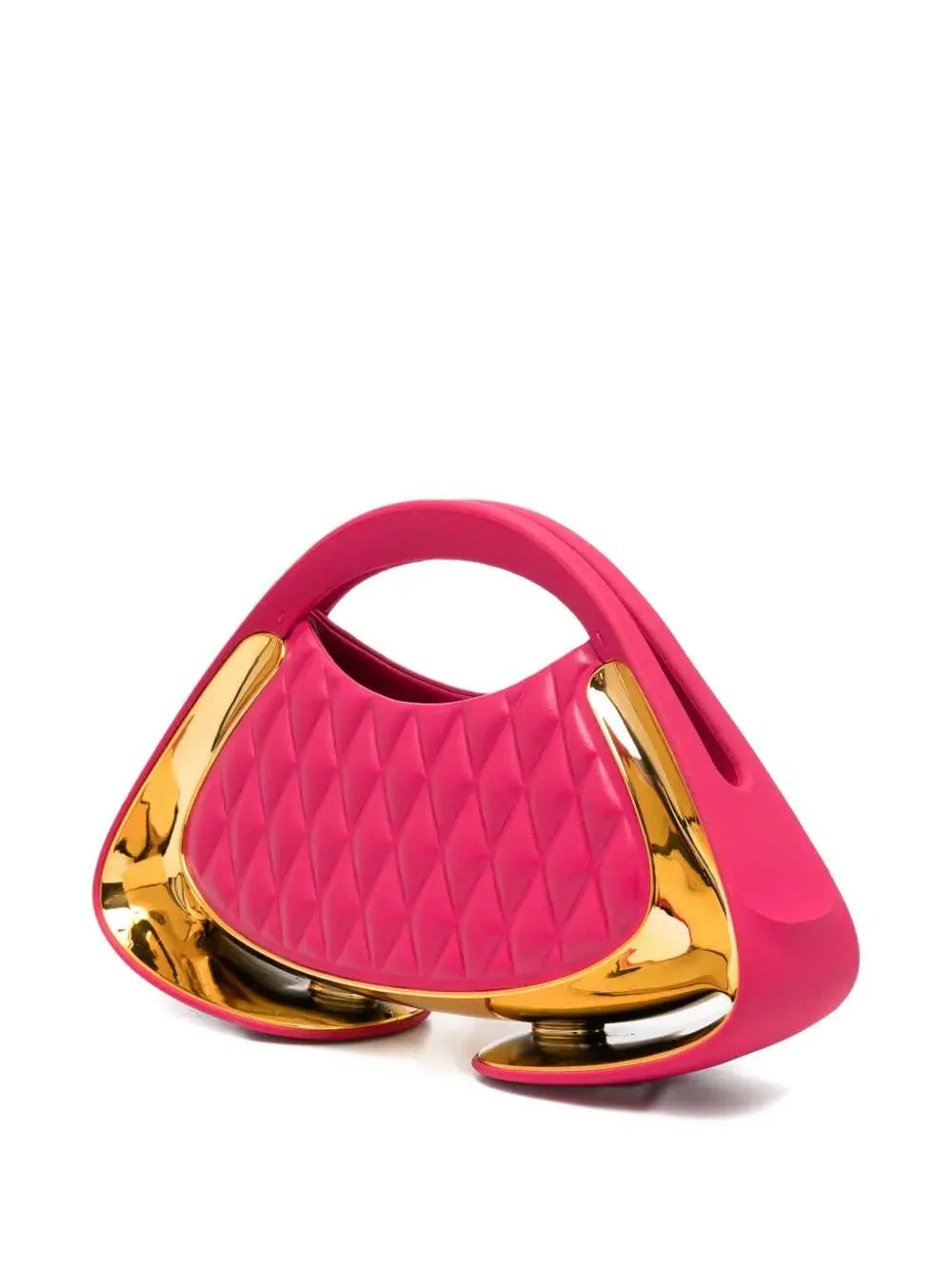 Quilted Clutch With Metallic Trim sold by Wanan Luxury product image thumbnail 2