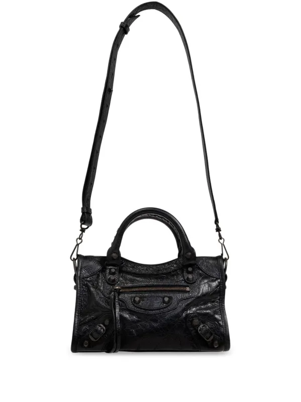 Le City Mini Leather Handbag made by Balenciaga