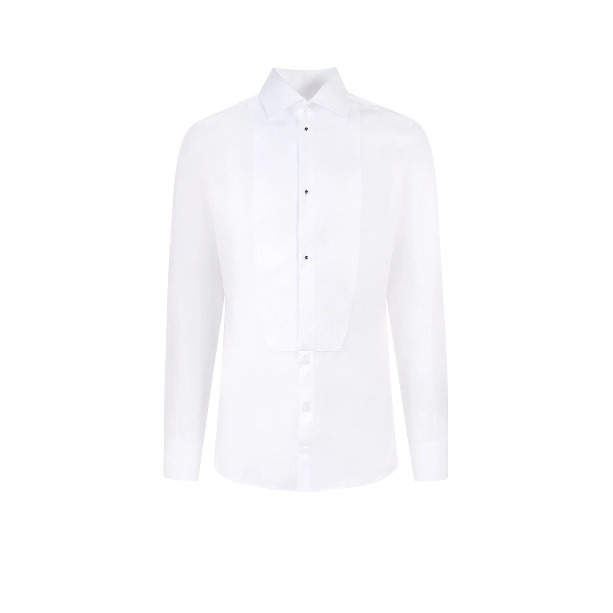 Cotton Shirt With Frontal Plastron sold by Wanan Luxury product image thumbnail 2