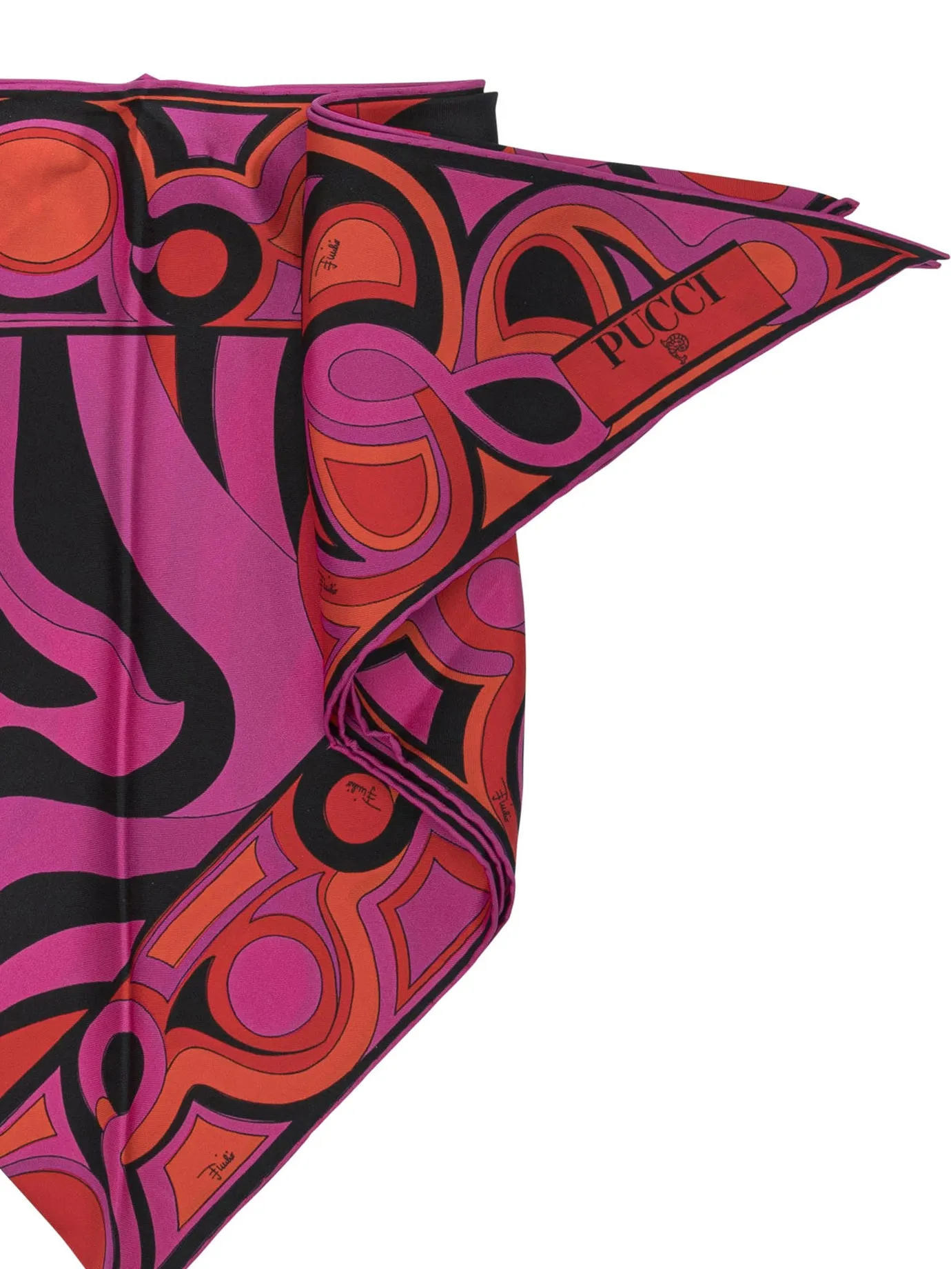 Mix Di Stampe Sciarpe & Foulard Fuchsia sold by Wanan Luxury product image thumbnail 2
