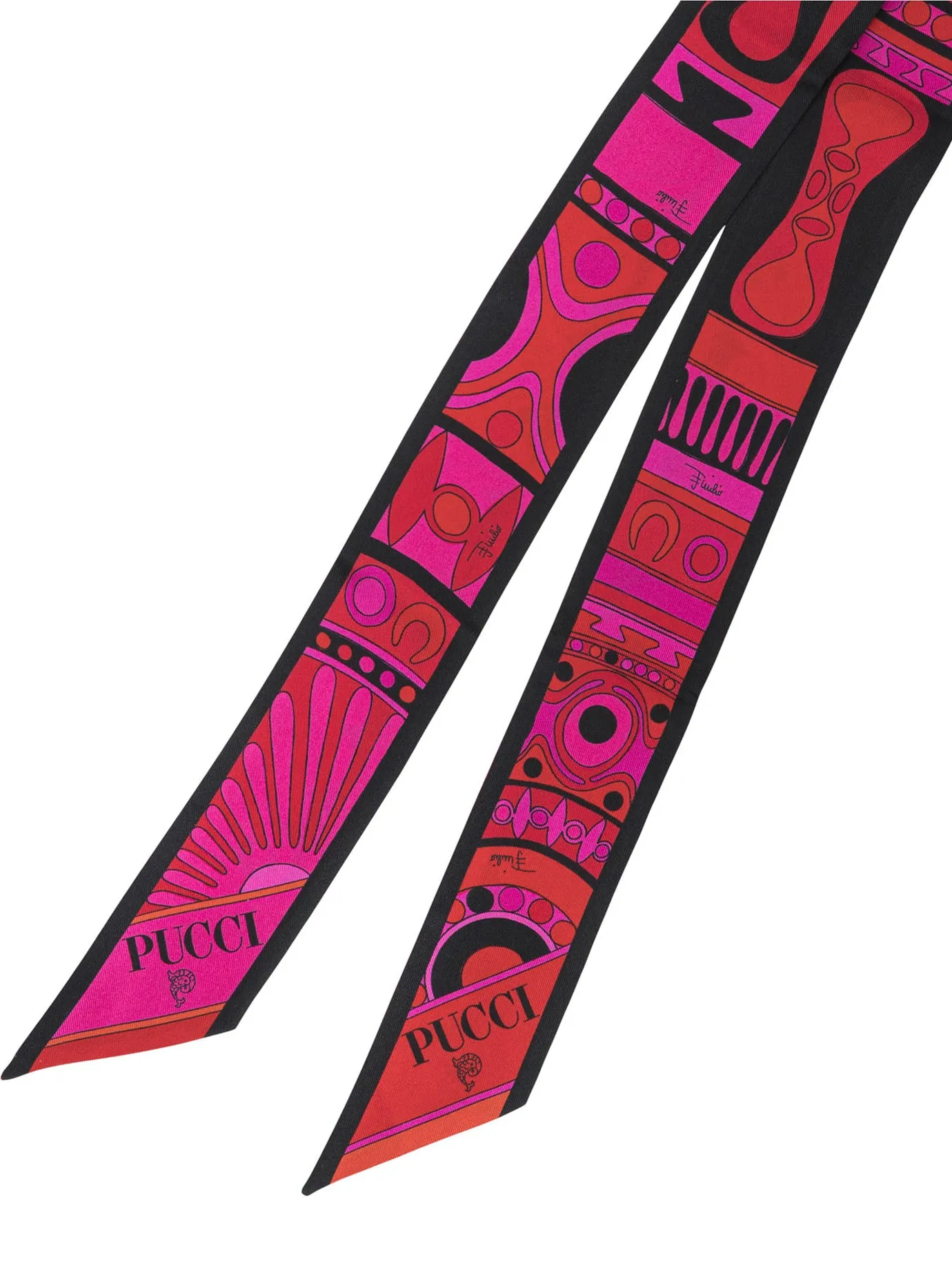 Mix Di Stampe Sciarpe & Foulard Fuchsia sold by Wanan Luxury product image thumbnail 2