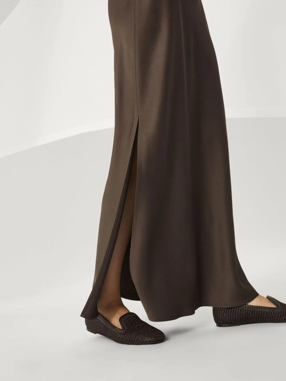 Silk Long Skirt sold by Wanan Luxury product image thumbnail 2