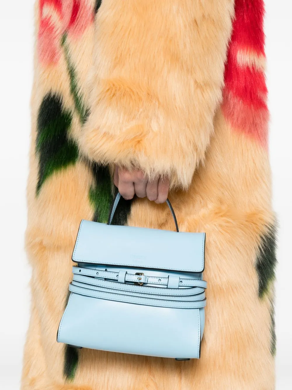 Tie Me Small Leather Handbag sold by Wanan Luxury product image thumbnail 3