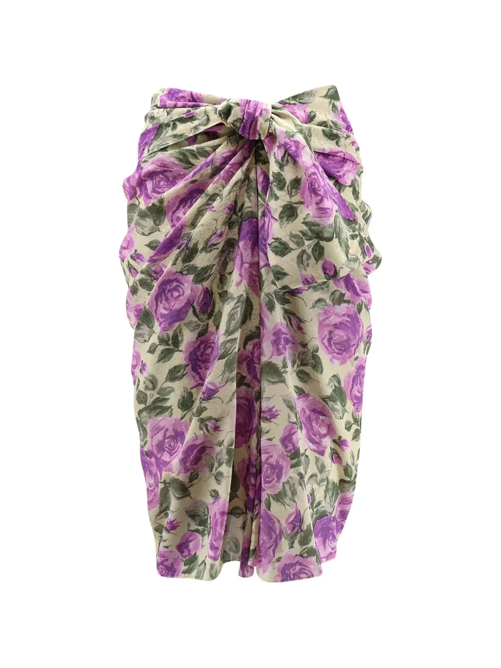 Printed Silk Skirt sold by Wanan Luxury