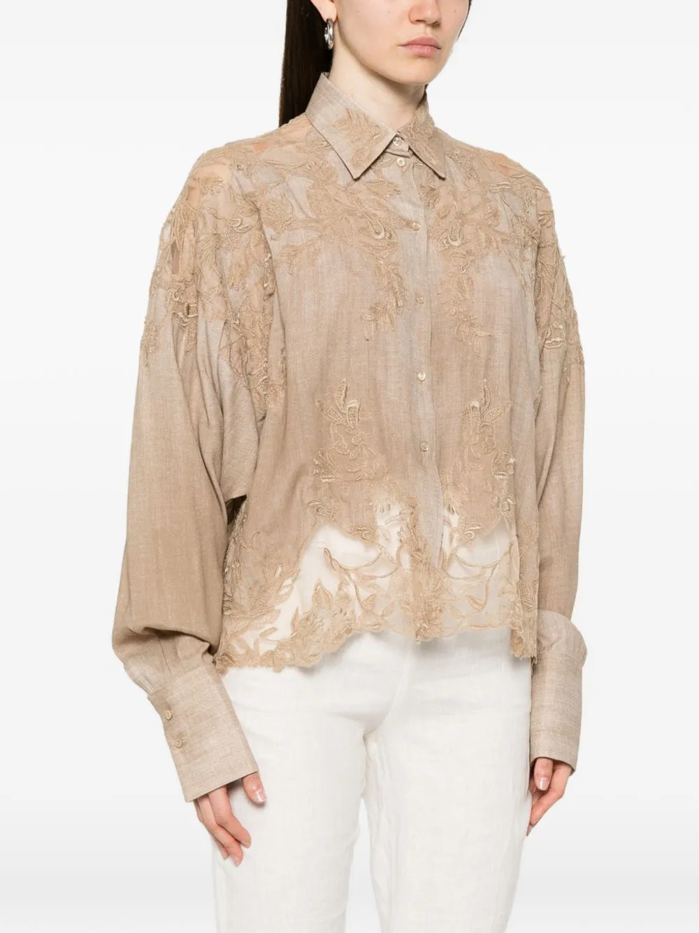 Embroidered Shirt sold by Wanan Luxury product image thumbnail 2
