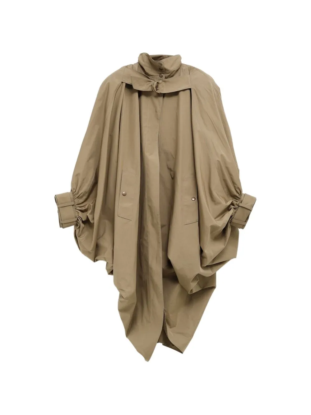 Cotton Cape Coat sold by Wanan Luxury