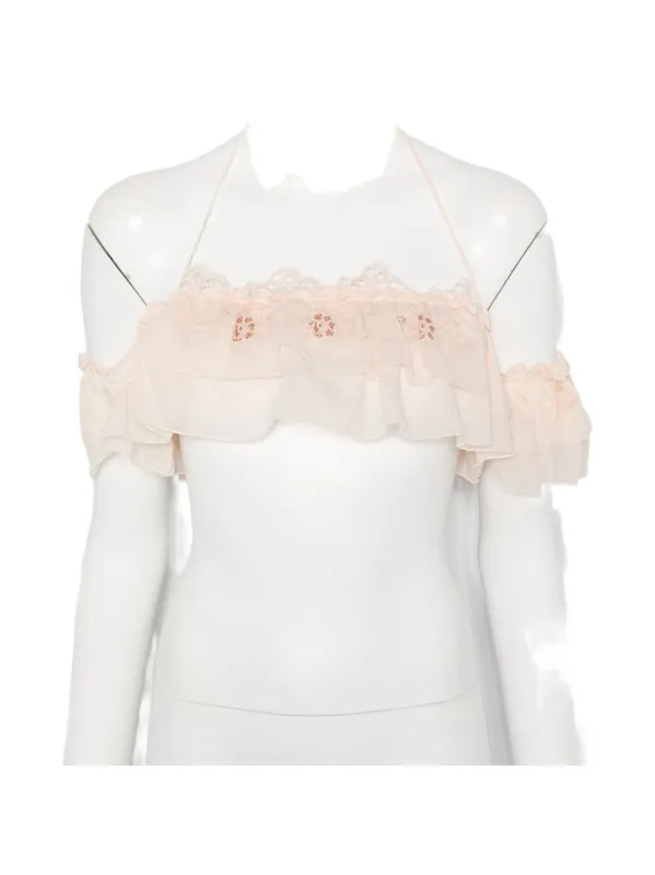 Embroidered Top made by Ermanno Scervino
