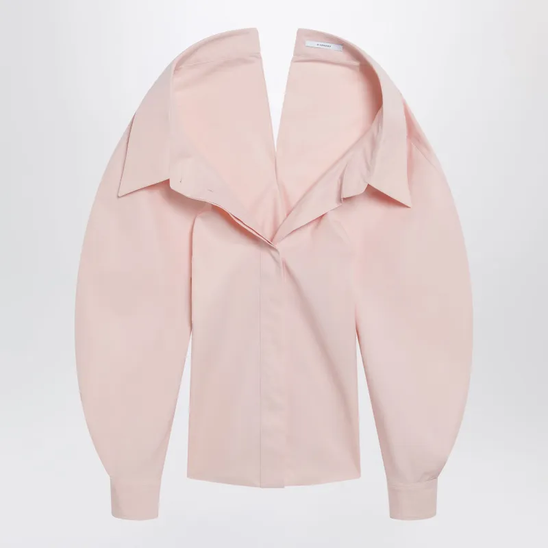 Pink Cut-Out Poplin Shirt made by Givenchy