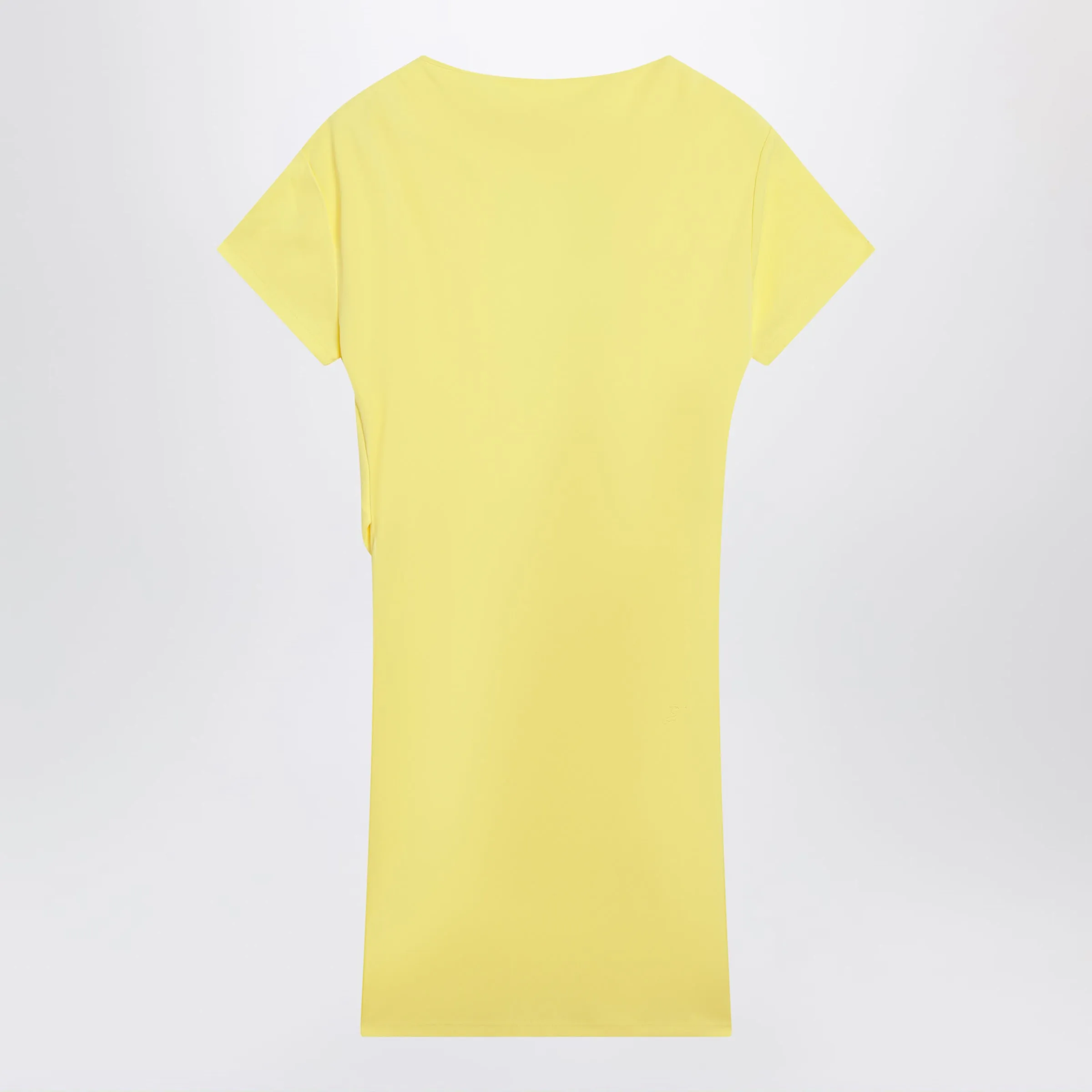 Yellow Mistral Viscose Jersey Dress sold by Wanan Luxury