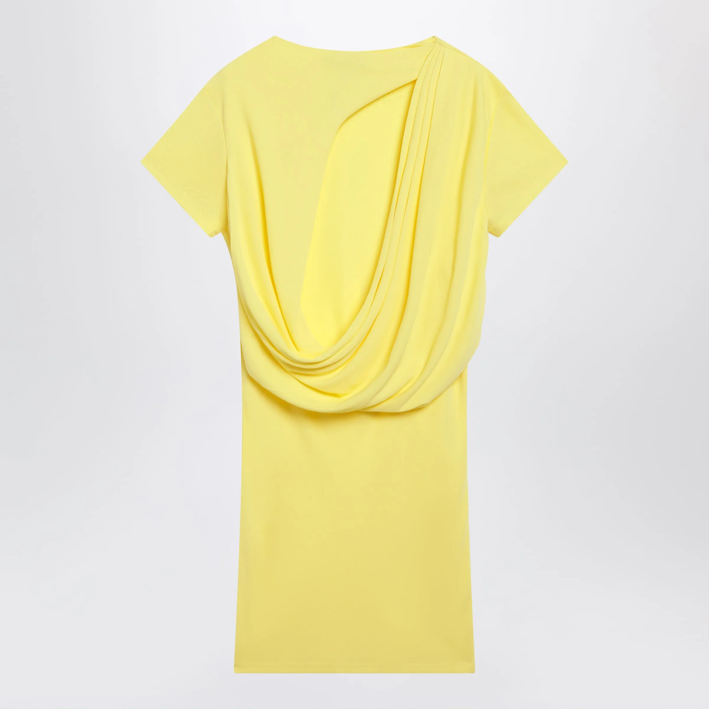 Yellow Mistral Viscose Jersey Dress sold by Wanan Luxury product image thumbnail 2