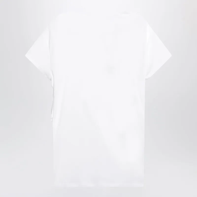 Mistral Top In White Viscose Blend made by Jacquemus