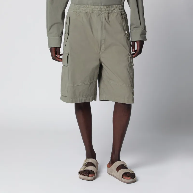 D2 Cargo Ripstop Cotton Cargo Shorts In Oak made by DSQUARED2